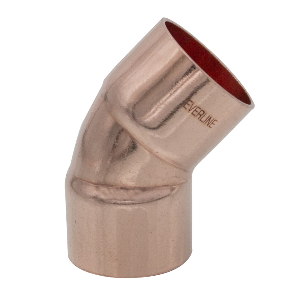 Medené koleno 15/45 FF