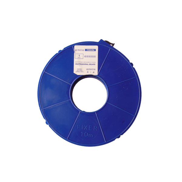 Dierovaná oceľová páska 17x0,8mmx10m