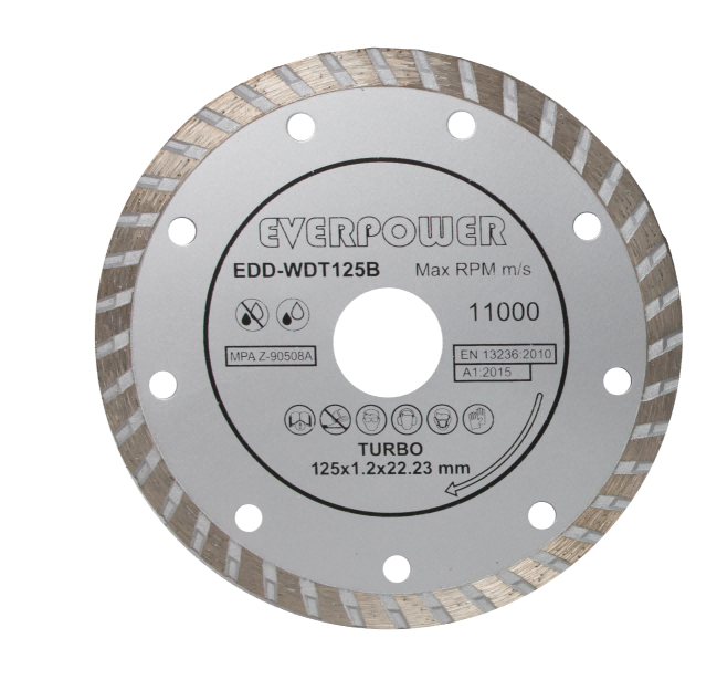 Diamantový kotúč Turbo 115x1,2x22,23 mm