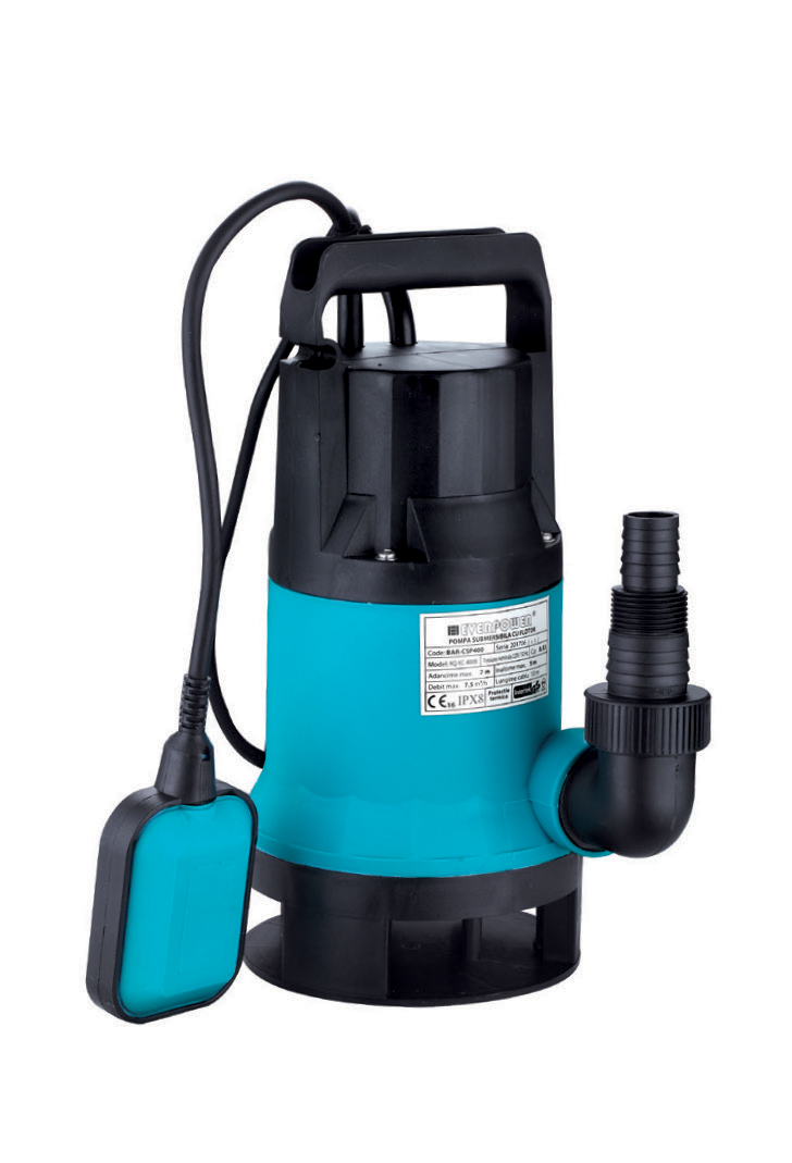 Drenážne čerpadlo s plavákovým spínačom 750W