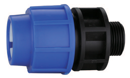 Priamy konektor samec 20x1/2