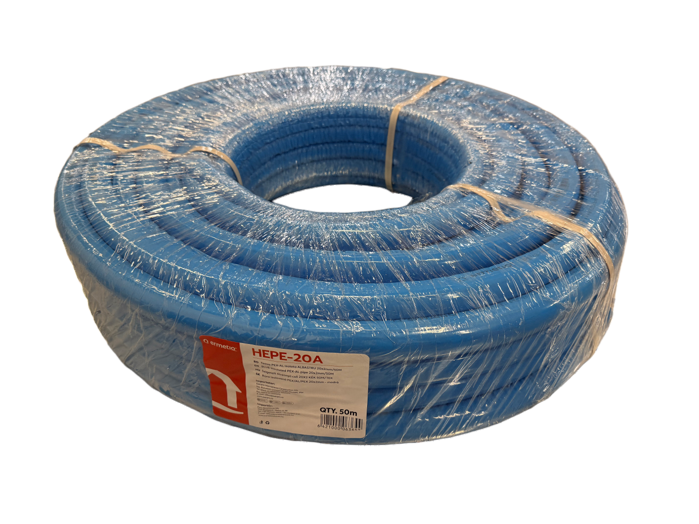 Rúra izolovaná PEX/AL/PEX 20x2mm - modrá
